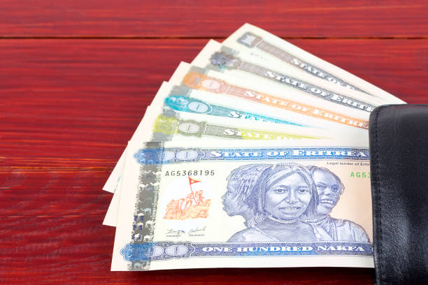 istock Eritrean Nakfa in the black wallet 1130061926