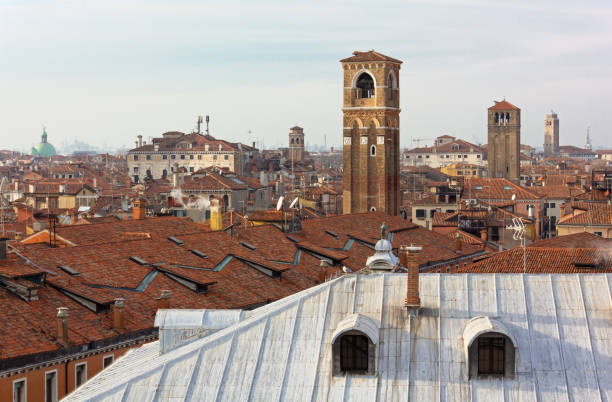 istock Venice Skyline in a Winter Afternoon 1130064078