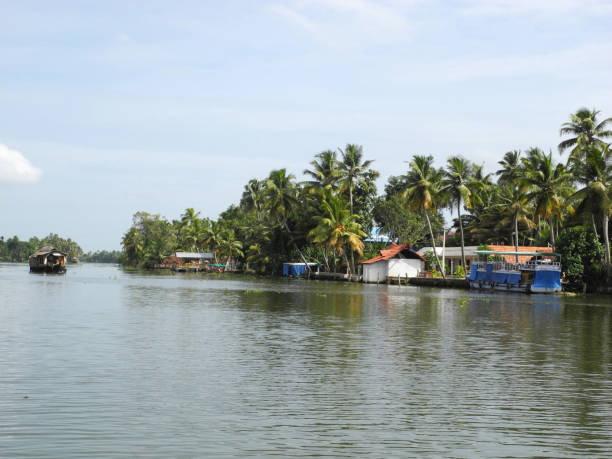 istock Houseboat on backwaters in Kerala Kochi 1130066911
