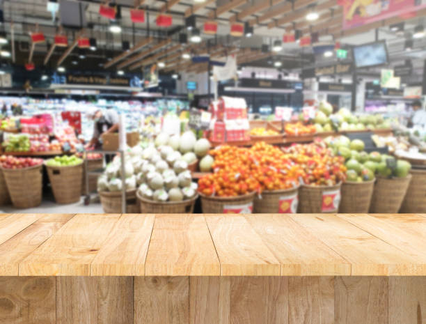 istock counter table cashier in fruit market 1130066962