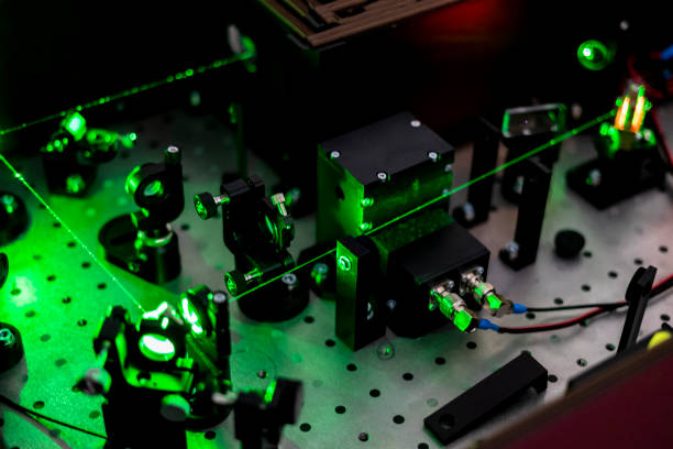 istock electric circuit ionization with laser b 1130068125