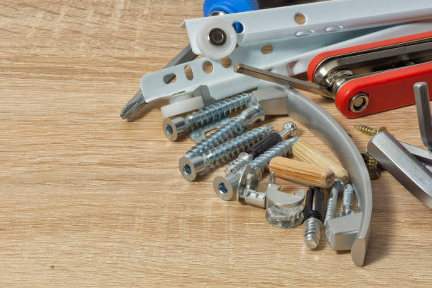 istock Fasteners for furniture assembly 1130068488