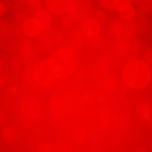 Vector illustration of Red blur bokeh light background