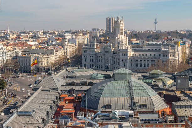 istock Madrid view from the rooftops 1130074421