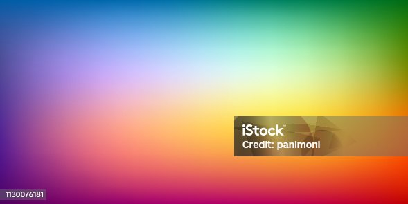 istock Abstract blur background, rainbow mesh gradient, color power, pattern for you presentation, vector design wallpaper 1130076181