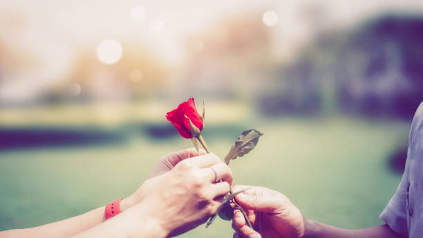 istock Couple in valentine's day 1130076271