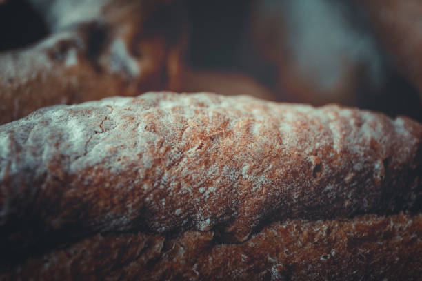freshly baked bread