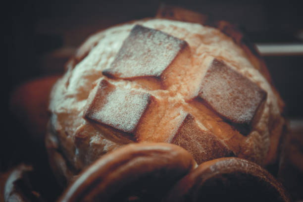 freshly baked bread