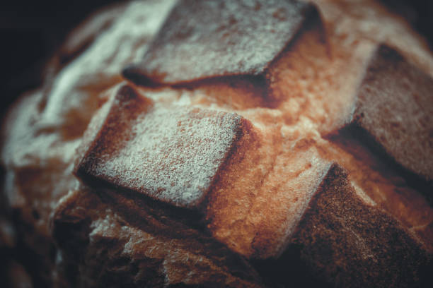 freshly baked bread