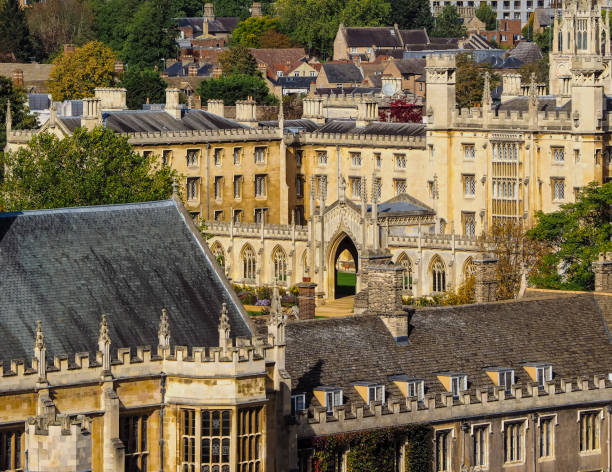 istock Aerial view of Cambridge 1130082203