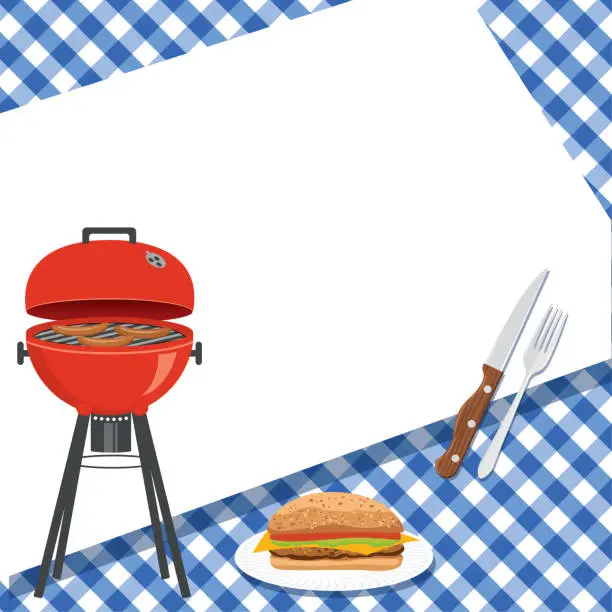 Cook Out Border Free cookout borderword document page border Vector Images & Graphics ...