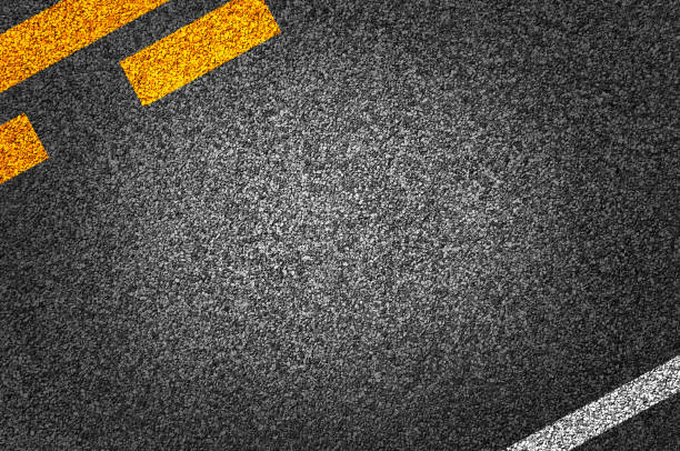 istock Road Texture background with Yellow and white strip. Asphalt as abstract background or backdrop. 1130085071