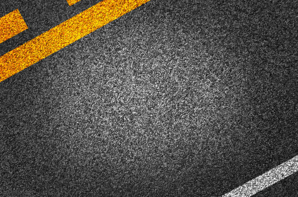 istock Road Texture background with Yellow and white strip. Asphalt as abstract background or backdrop. 1130085092