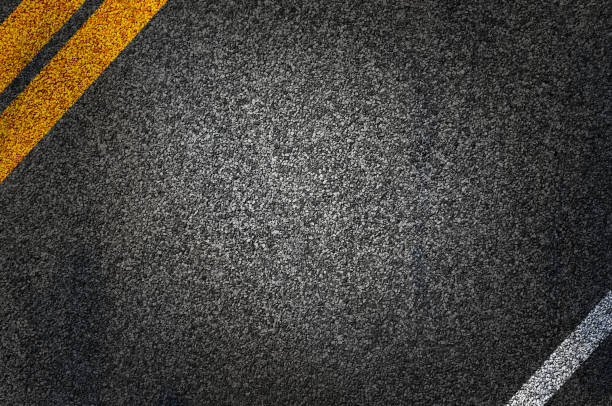 istock Road Texture background with Yellow and white strip. Asphalt as abstract background or backdrop. 1130085147