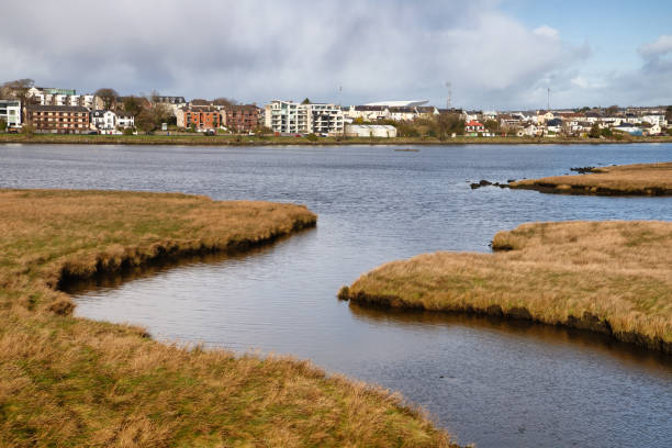 istock Lough Atalia with city buildings 1130092616