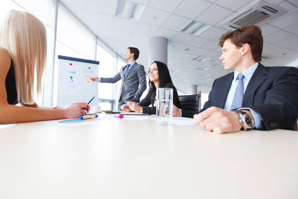 istock Business presentation in office 1130094001