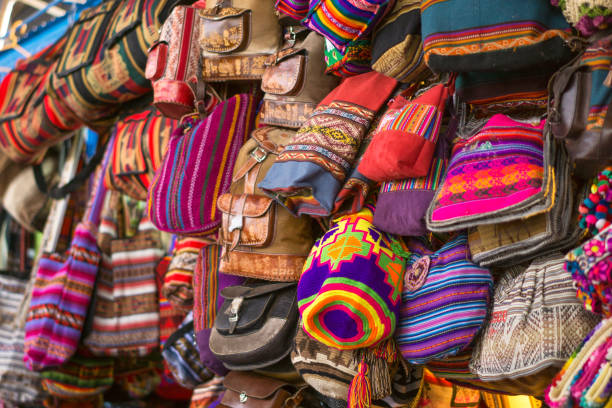 istock The colorful market of Cusco 1130096046