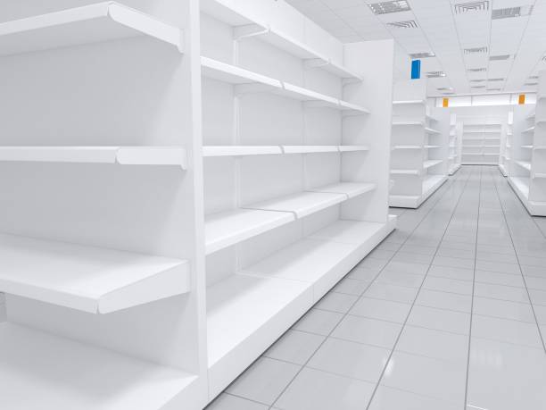 istock shop, store, shopping mall, interior visualization, 3D illustration 1130097869