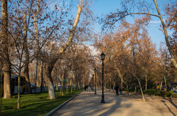 istock People walking around Costanera Norte Avenue 1130099065