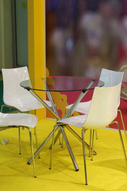 istock Chairs and tables for meeting rooms or cozy cafes. 1130100286