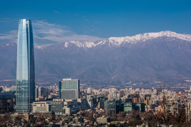 istock Sky Costanera and the Andes 1130100363
