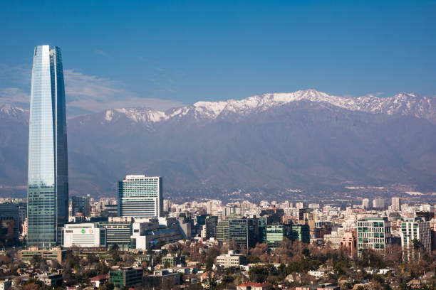 istock Sky Costanera and the Andes 1130100374