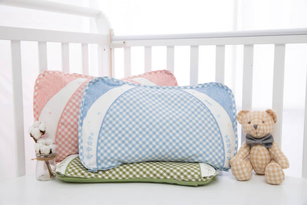 istock Soft and warm baby pillow 1130103022