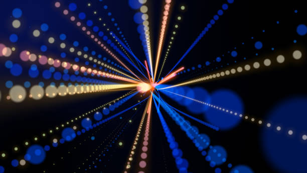 istock colorful light energy power simulation moving freely in space background, future energy and data technology of cyber programming concept 1130106271