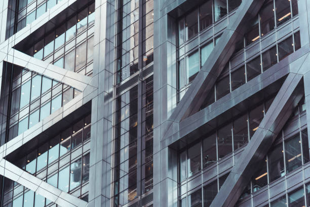 istock Facade of office building in London 1130107811