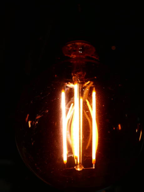 istock Vintage electric lamps scenery 1130112195