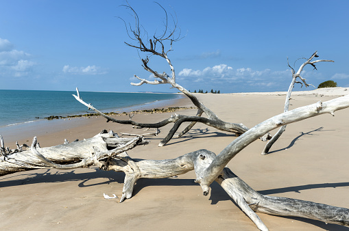 Magaruque Island, formerly Ilha Santa Isabel, is part of the Bazaruto Archipelago, off the coast of Mozambique.