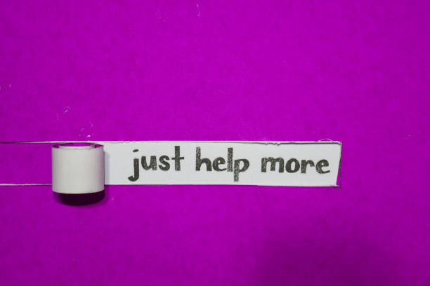 istock Just Help More, Inspiration, Motivation and business concept 1130114515