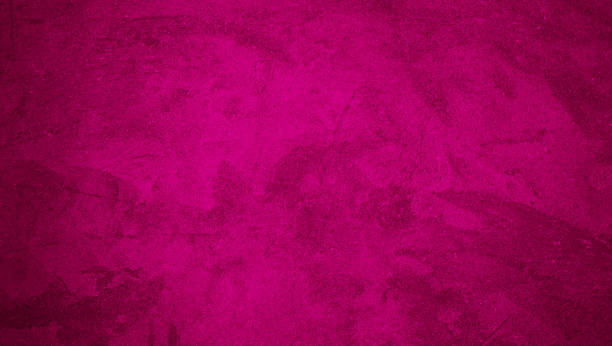 Decorative Pink Magenta color Background Colorful Decorative Pink Magenta color Background. Art Rough Abstract Painted plaster Wall Surface Texture. Bright Background With Space For design. Wide Angle Wallpaper magenta stock pictures, royalty-free photos & images
