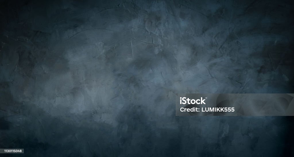 Abstract Grunge Black and Grey Background Abstract Grunge Decorative Black and Grey Wall Background. Rough Dark Texture Web Banner With Copy Space For design. Wide Angle vintage background with vignette Backgrounds Stock Photo