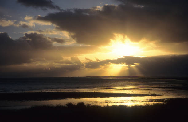 istock Sunset on the Nord Sea 1130115980