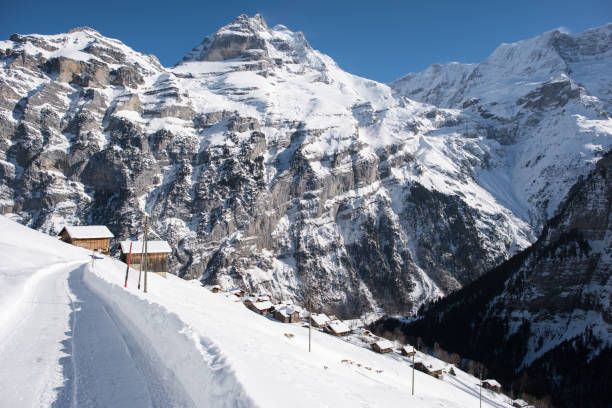 istock Gimmelwald, mountain village, swiss alps 1130118446