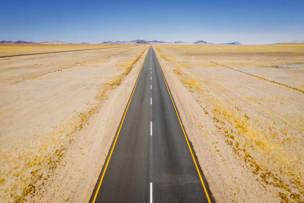 istock Endless Highway to the Horizon Namibia Road Trip 1130120795