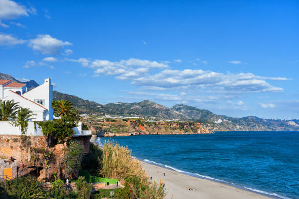 istock Nerja Town on Costa del Sol in Spain 1130129457