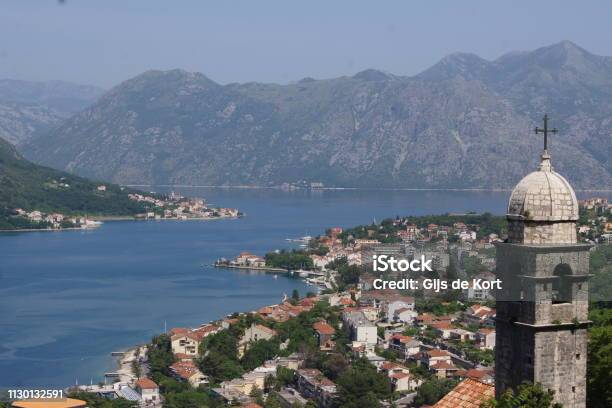 Kotor Montenegro Stock Photo - Download Image Now - Bay of Water, Church, Horizontal