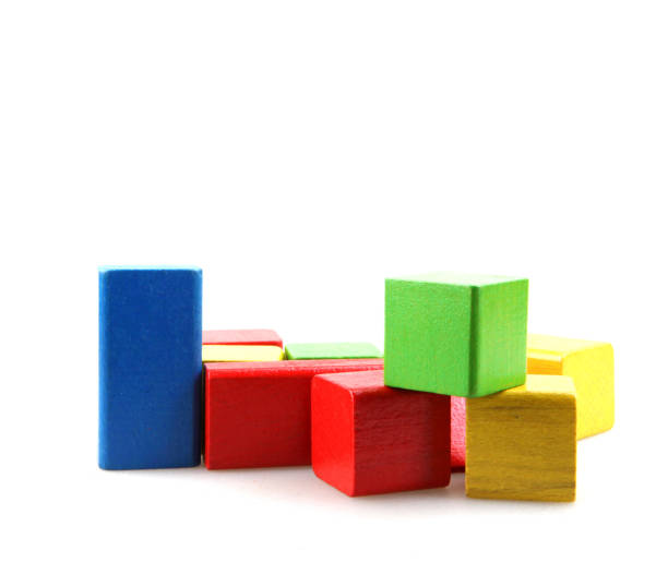 istock Studio Shot Of Colorful Toy Blocks 1130133271