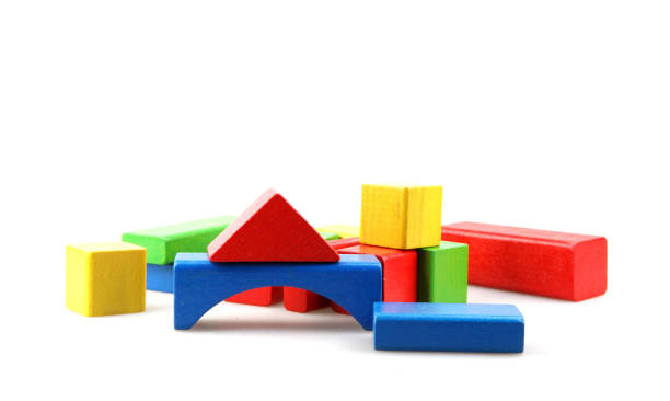 istock Studio Shot Of Colorful Toy Blocks 1130133293