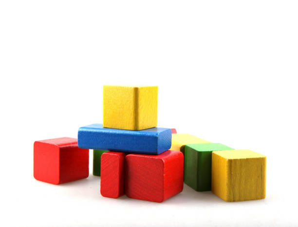 istock Studio Shot Of Colorful Toy Blocks 1130133294
