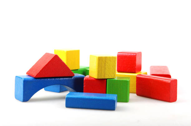 istock Studio Shot Of Colorful Toy Blocks 1130133295