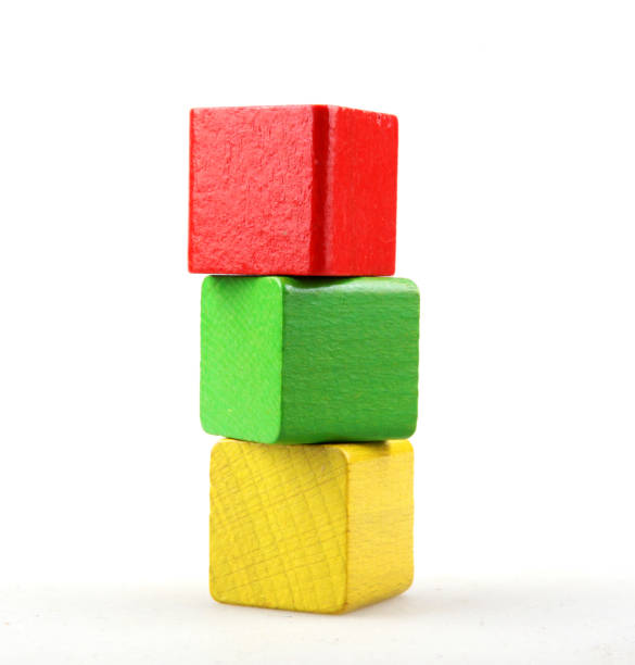 istock Studio Shot Of Colorful Toy Blocks 1130133329