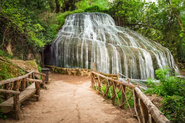 Photo of Beautiful waterfall along the Piedra River in Aragon