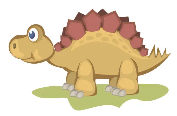 Vector illustration of dinosaur