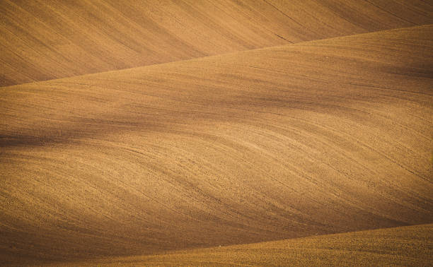 istock Wavy  autumn fields in Moravian Tuscany, Czech Republic 1130142926