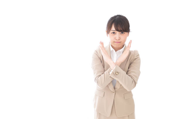 istock Declining businesswoman image 1130148418