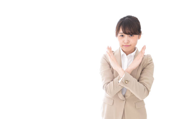 istock Declining businesswoman image 1130148420