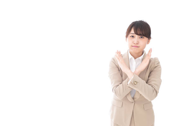 istock Declining businesswoman image 1130148426